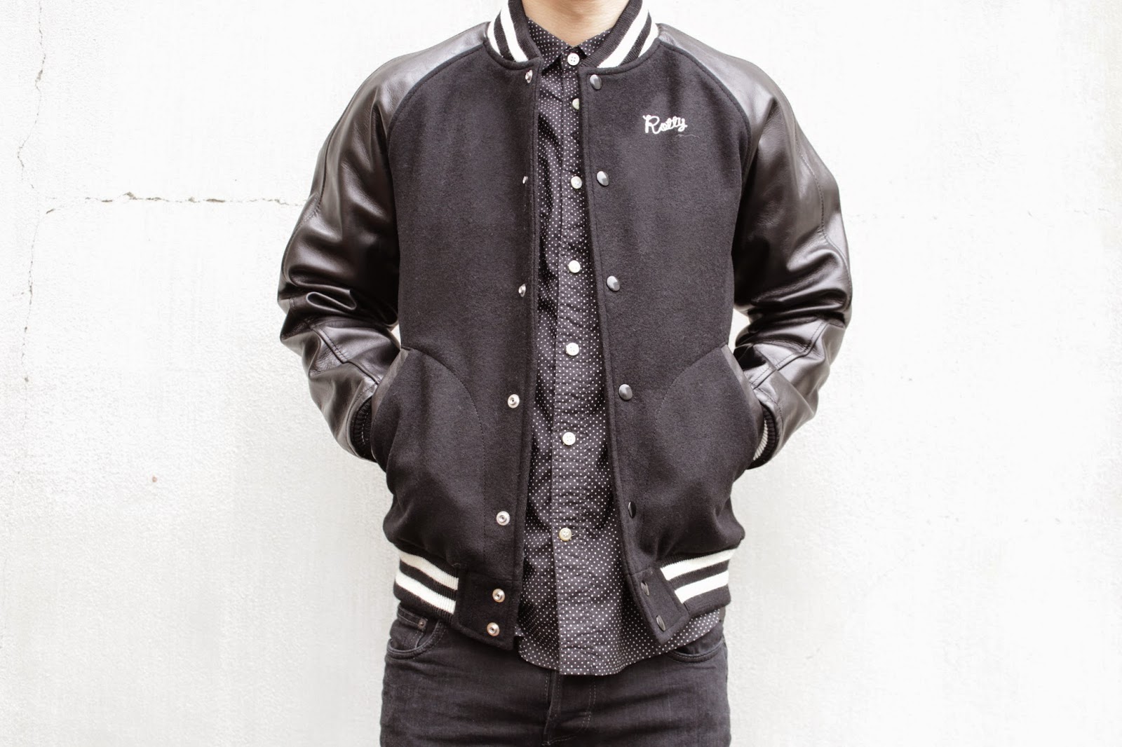 LIGHT THE FIRE ROTTWEILER STADIUM JACKET