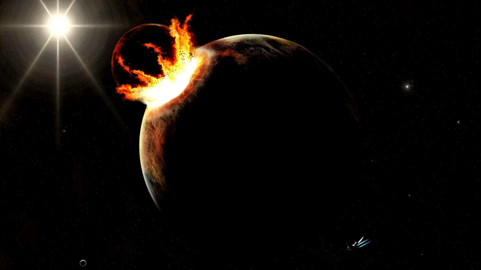 Planet Impact Wallpapers 3D Planet Impact Wallpapers 3D