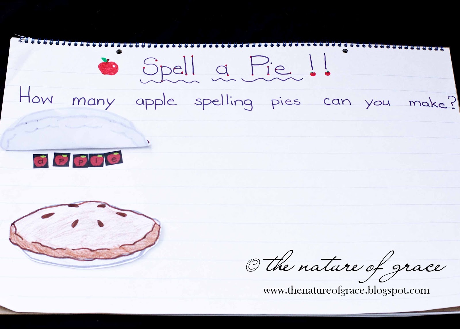 The Nature of Grace Lesson Theme Apples!