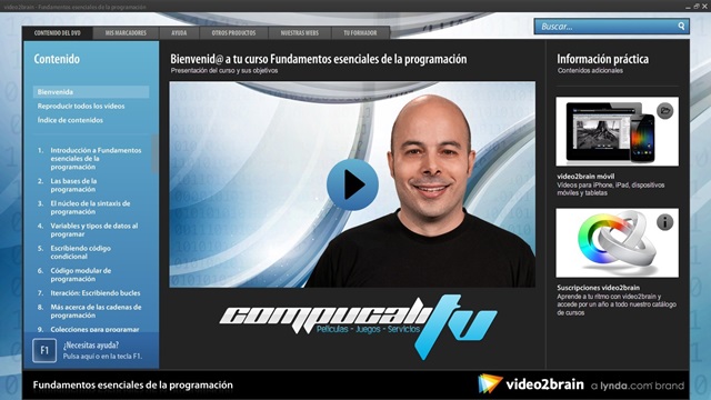 Curso: Fundamentos Esenciales de la Programación Español Curso: Fundamentos Esenciales de la Programación Español