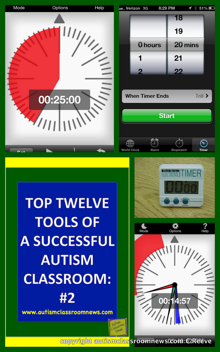 Top Twelve Tools of a Successful Autism Classroom 2 The Timer