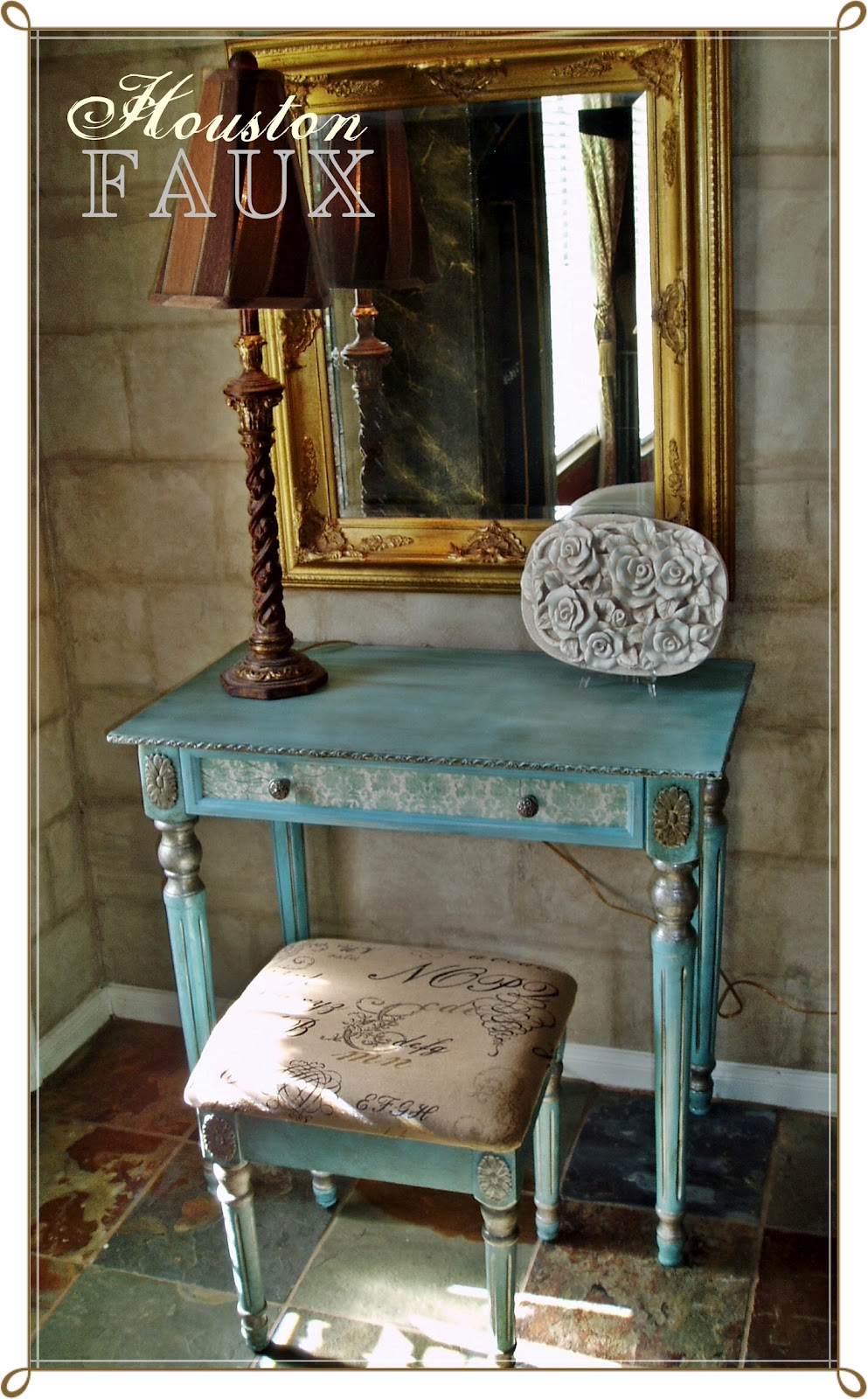 Faux Painting + Furniture