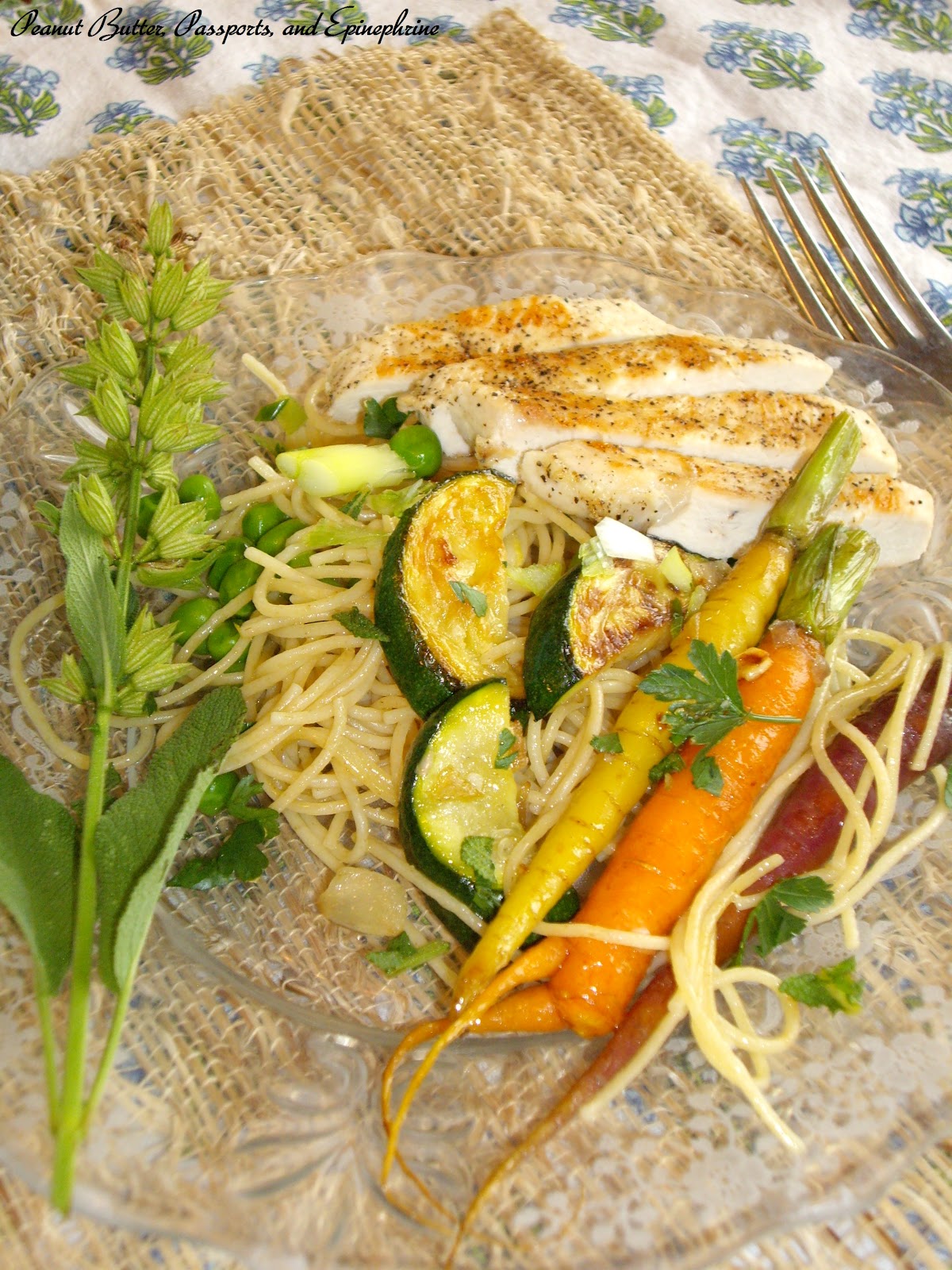 Pure and Peanut Free Farmers' Market Pasta Primavera