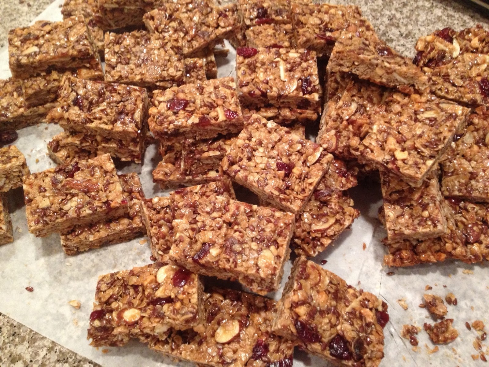 World Class Cooking Oats and Flax Seed Granola Bars