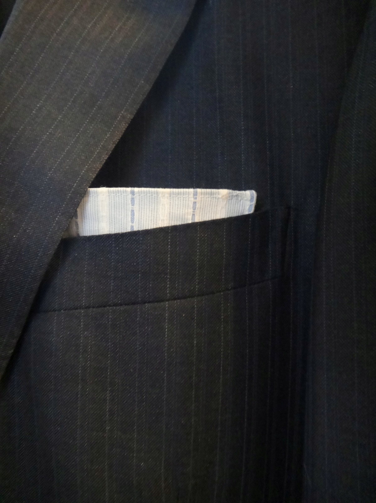 The Shy Stylist a men's style blog DIY Pocket Square