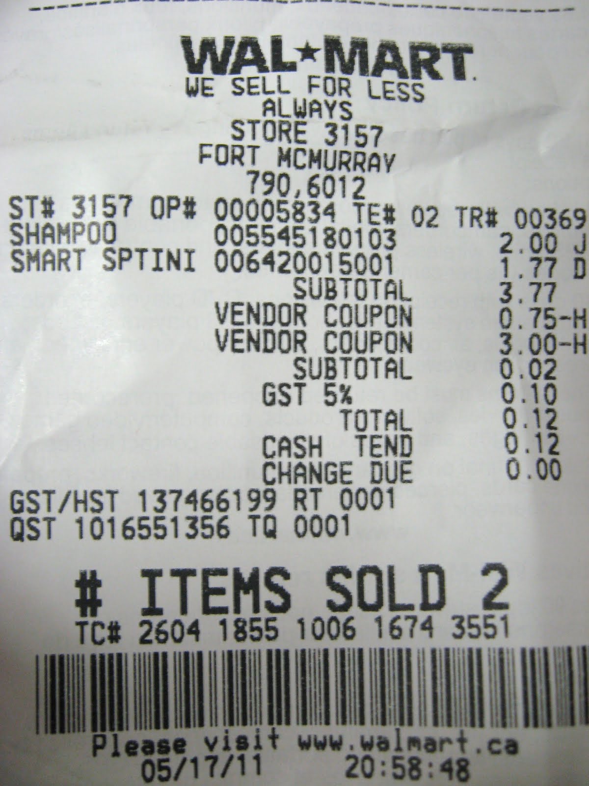 Price[d]less What Can 12 Cents Buy You?