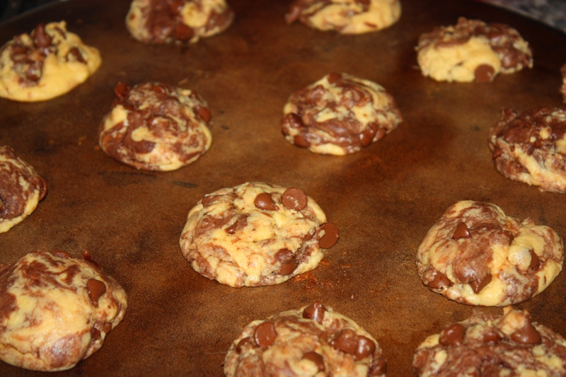 Christy Robbins Black and White Marble Cookies