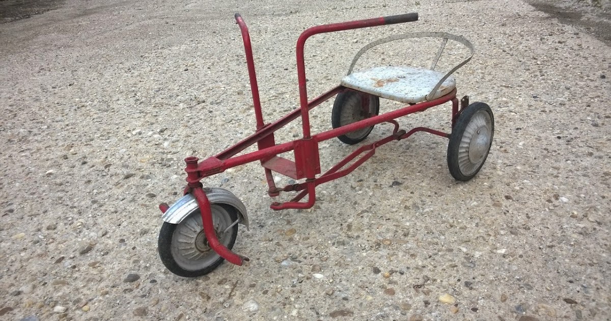 Old School Garage vintage tricycle restoration