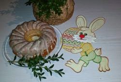  Serwetka zając z pisanką