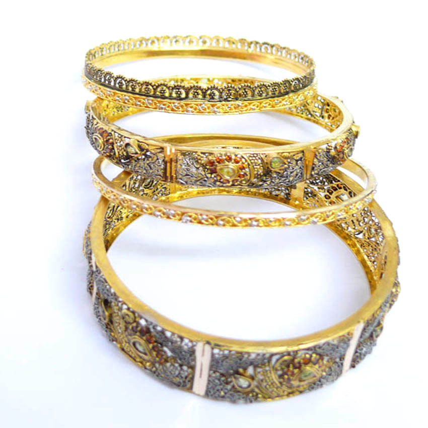 Fashionable Images Gold Bangles Cheap Cost