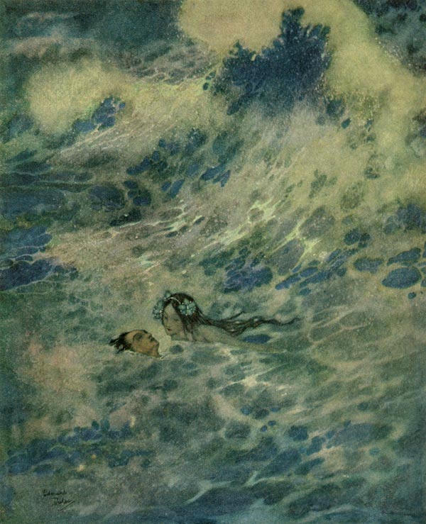 Melusina Mermaid: Edmund Dulac Illustrates, quot;The Little Mermaidquot;
