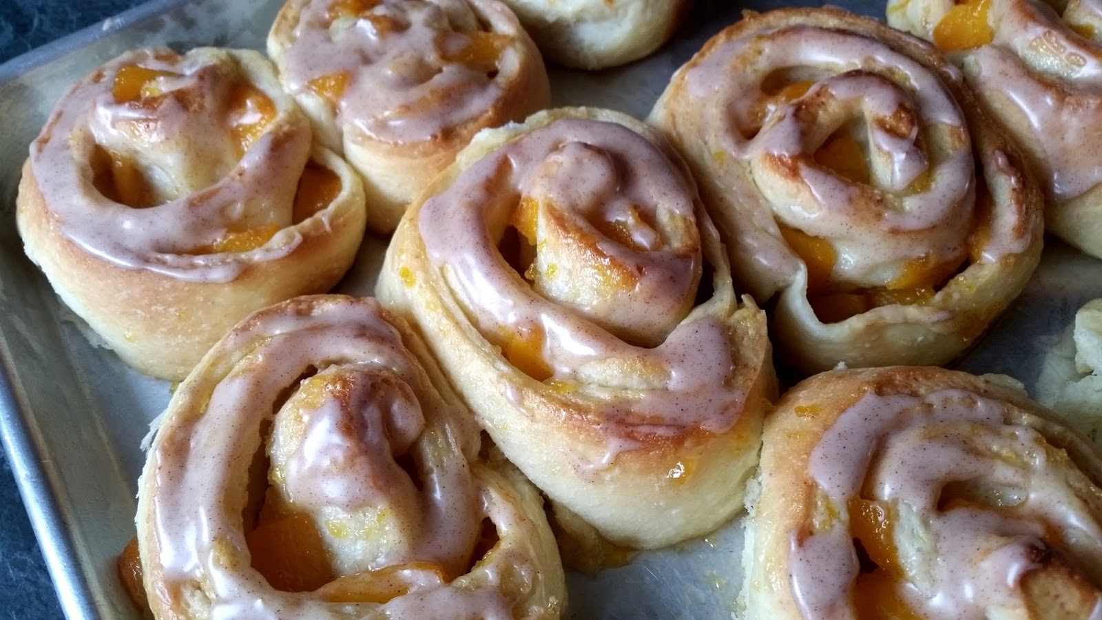 Mennonite Girls Can Cook Peach Rolls