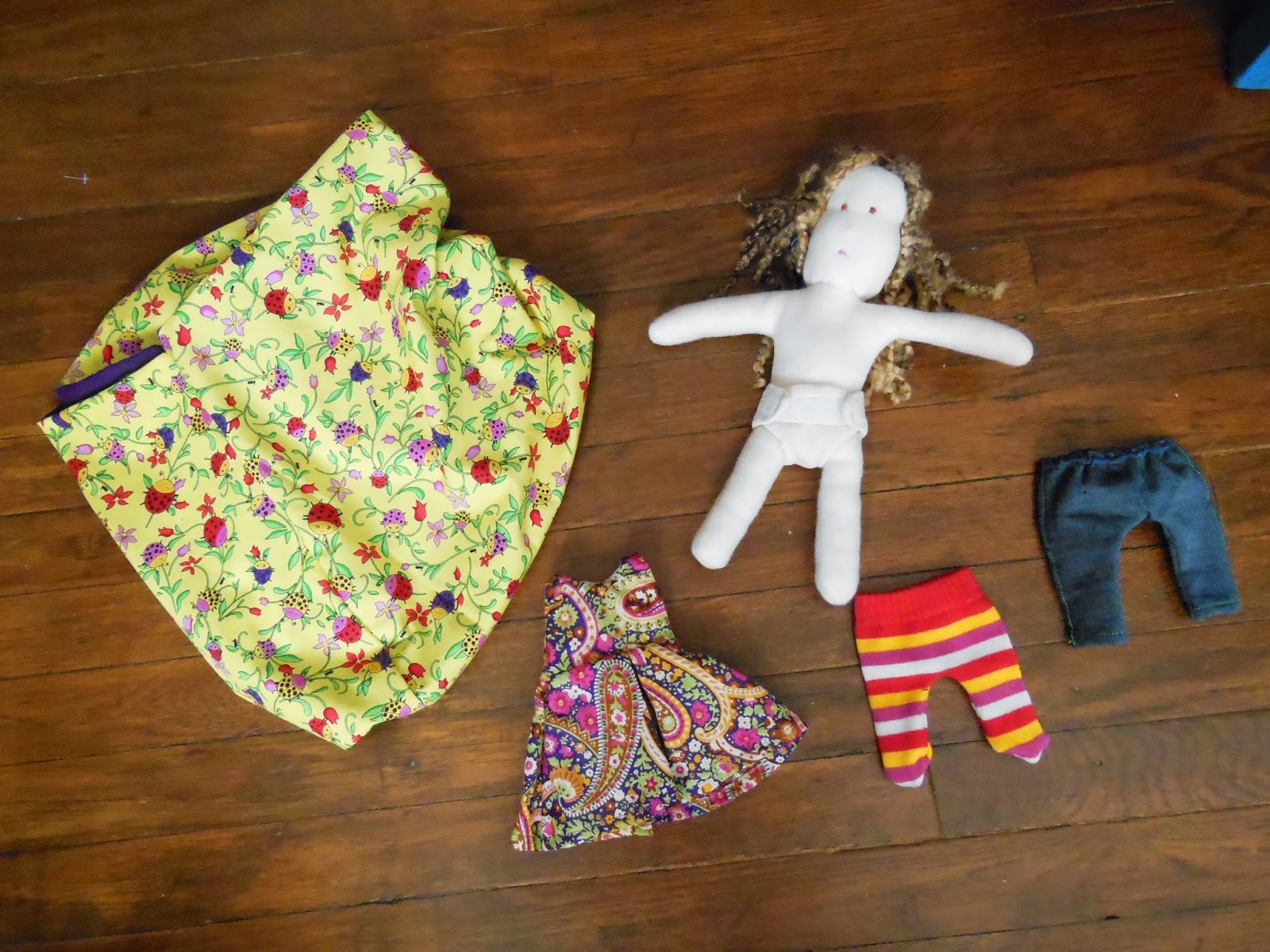 materiales para hacer muñecas waldorf