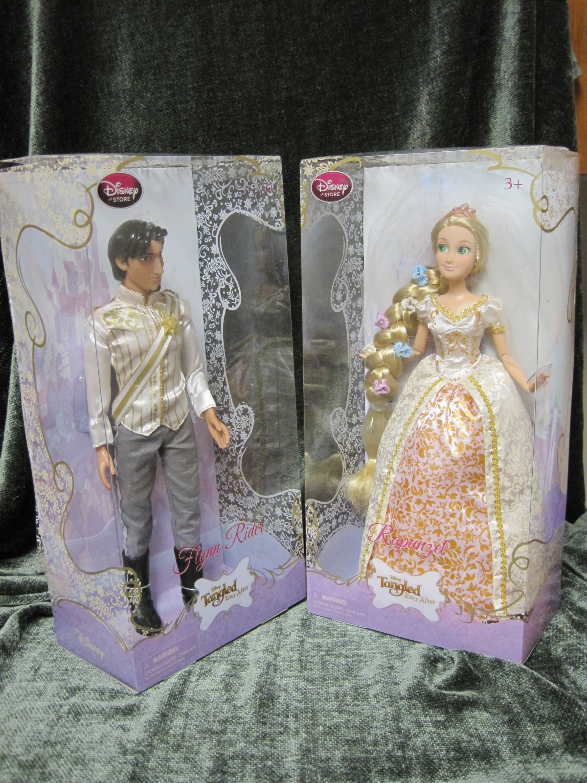 Disney Rapunzel and Eugene Classic Wedding Doll Set Tangled Ever After 