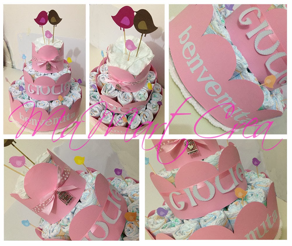 Torta Di Pannolini A Forma Di Bicicletta Per Neonata - Con Body, Calzini E Peluche, Regalo Originale - Foto 13