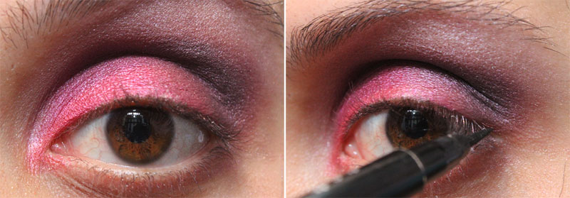 Tutorial de Maquiagem: Rosa e Roxo Pink Gloss 6 Tutorial de Maquiagem: Rosa e Roxo Pink Gloss