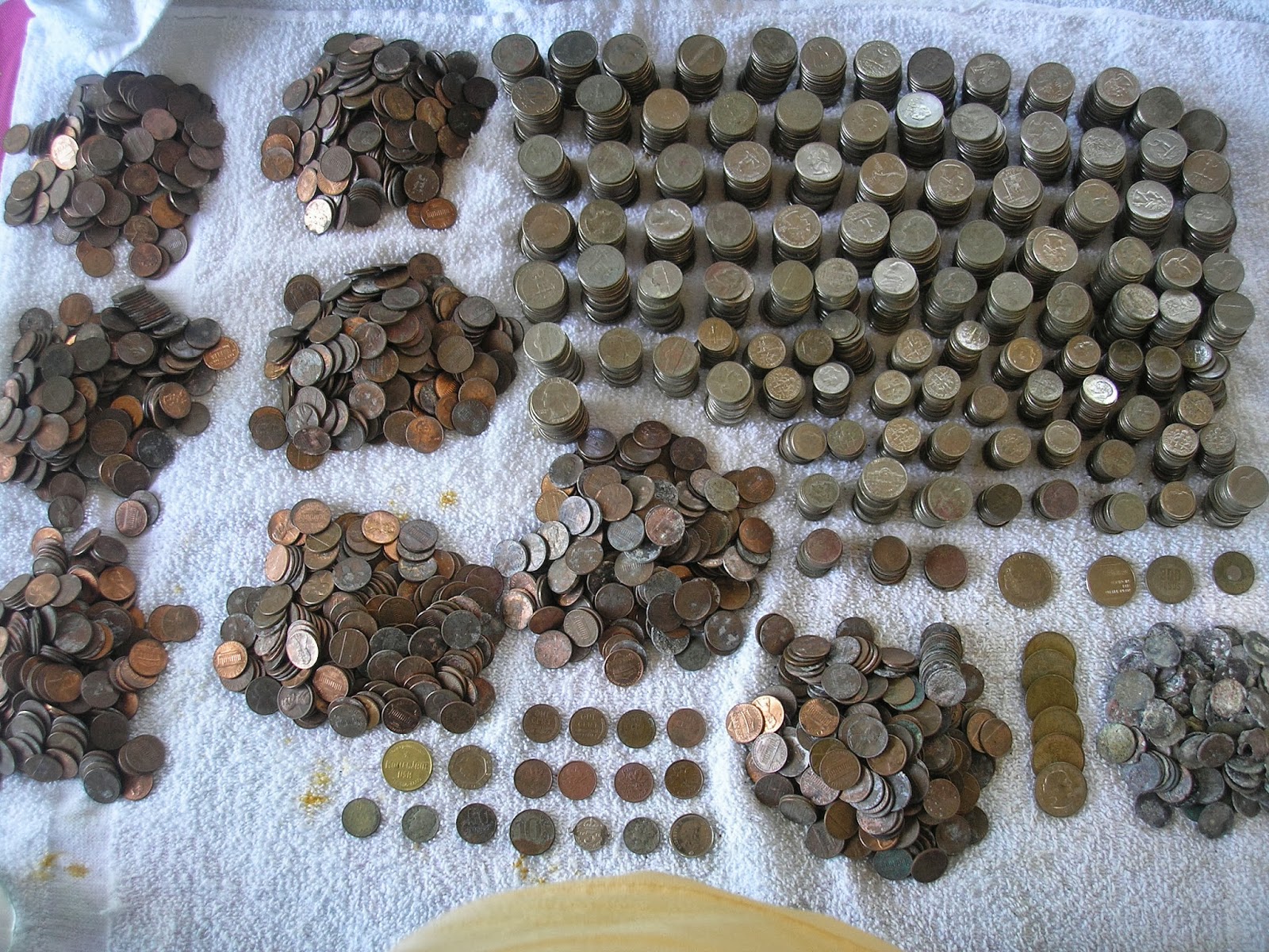 Surf & Turf Metal Detecting These are My Total Season Beach finds from