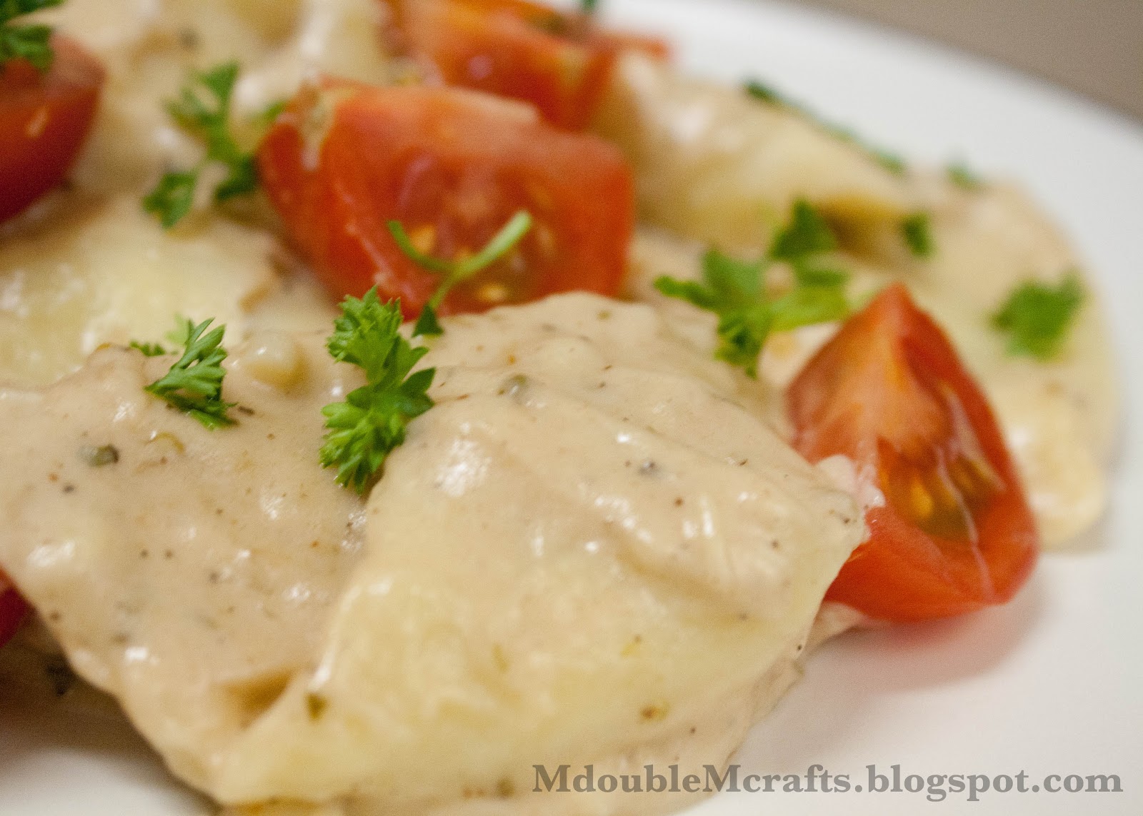 M double M Brown butter cream sauce (recipe).