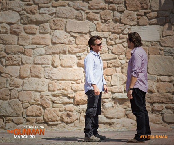 Sean Penn and Javier Bardem face-off in non-stop action fight scenes in The Gunman Sean Penn and Javier Bardem - The Gunman
