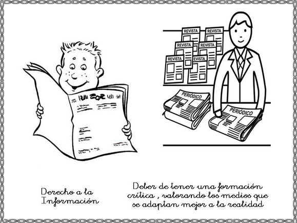 Imagenes para colorear de los derechos y obligaciones de los niños ... Imagenes para colorear de los derechos y obligaciones de los niños ...