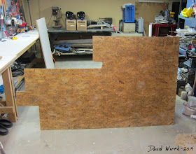 osb wood, 4x8 board, layout for organize cart, case