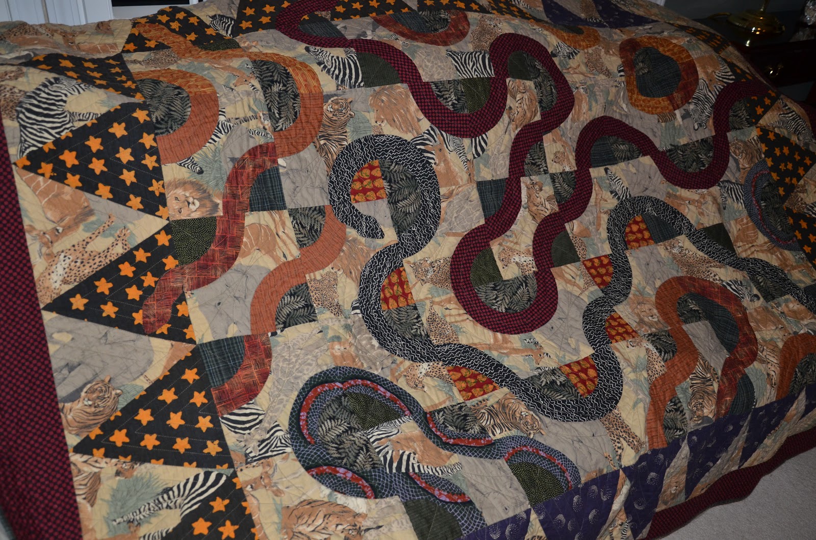 A Quilter Awakens What snake quilt?