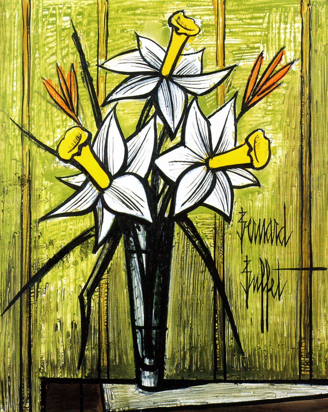 EXPRESSIONISM Bernard Buffet's Flowers - ART FOR YOUR ...