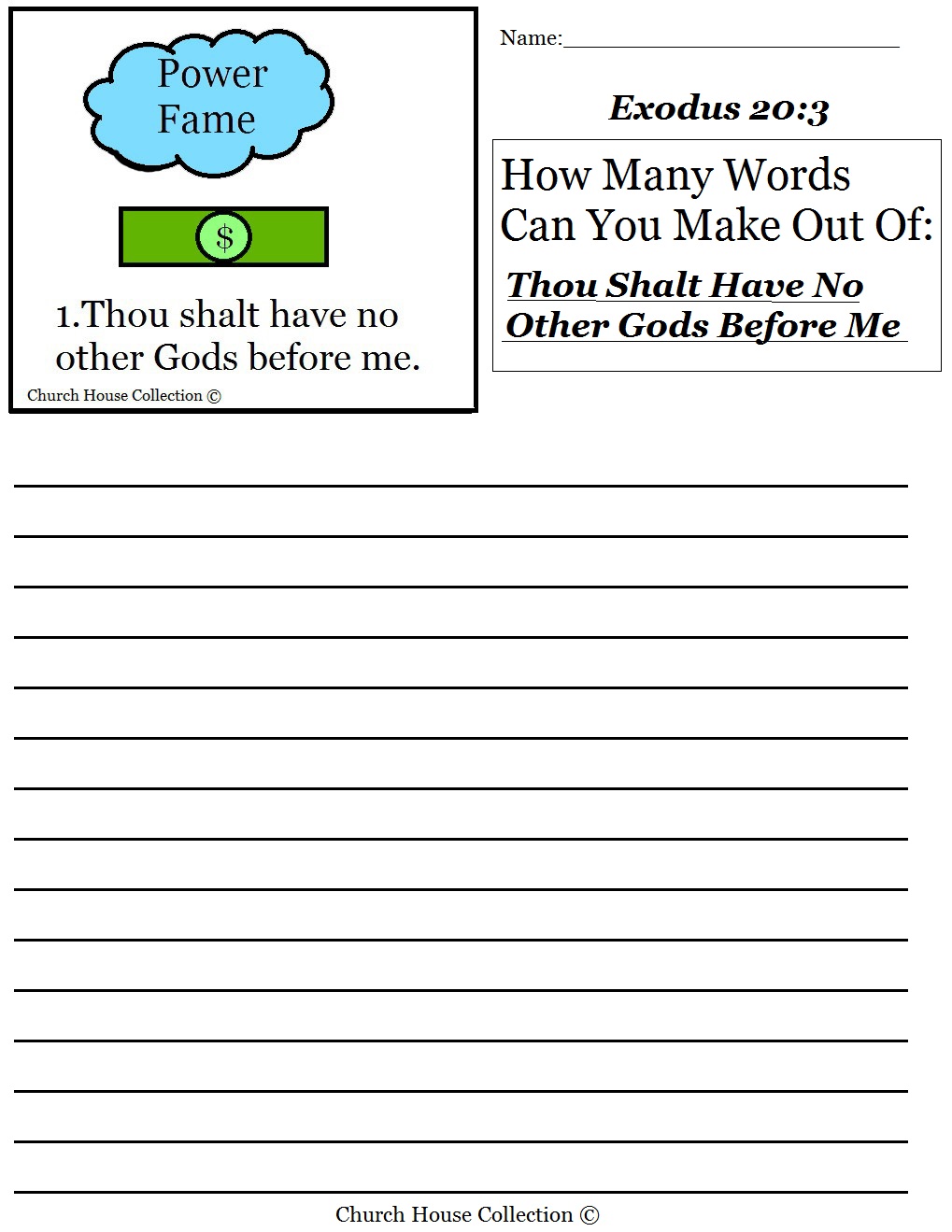 Church House Collection Blog: Thou Shalt Have No Other Gods Before math worksheets, worksheets, free worksheets, education, and grade worksheets Ten Commandments Worksheets For Kids 1319 x 1019 Church House Collection Blog: Thou Shalt Have No Other Gods Before math worksheets, worksheets, free worksheets, education, and grade worksheets Ten Commandments Worksheets For Kids 1319 x 1019