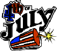 July 4 Icons