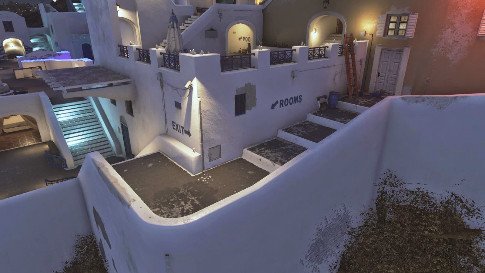 Dave Curd Illustration Advanced Warfare Terrace