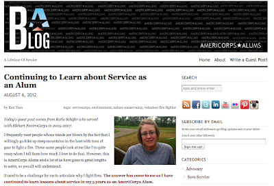 http://americorpsalums.wordpress.com/2012/08/06/continuing-to-learn-about-service-as-an-alum/#more-4084