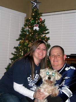 Nate and I with our fur baby, Bailey!