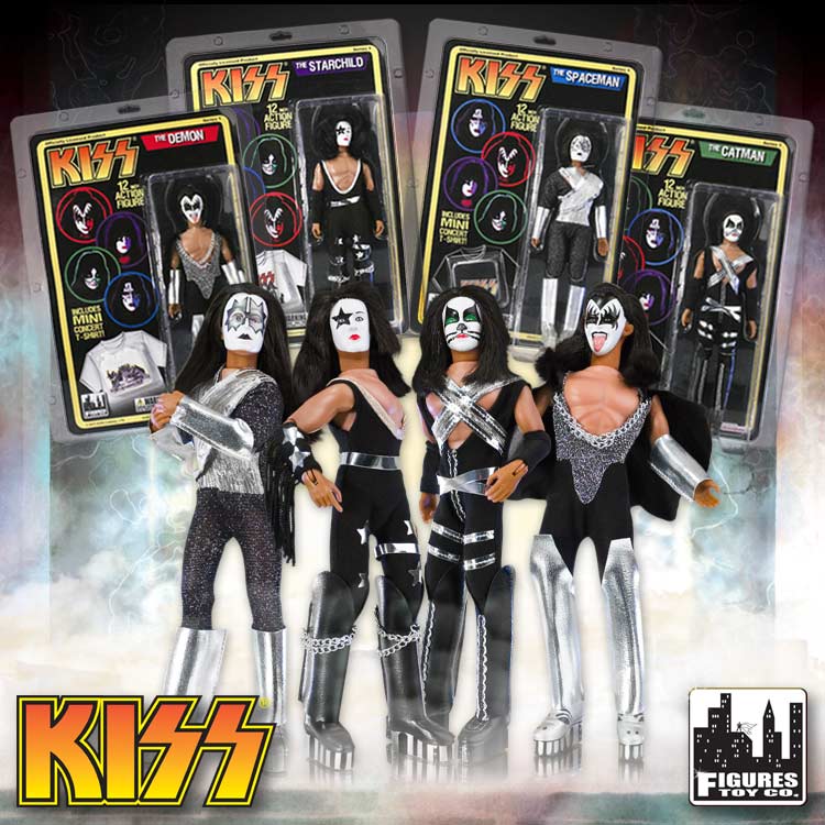 Wonderful Wonderblog Coming Soon! KISS Retro Style Action Figures!