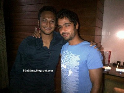 Cricketer Shakib Al Hasan 