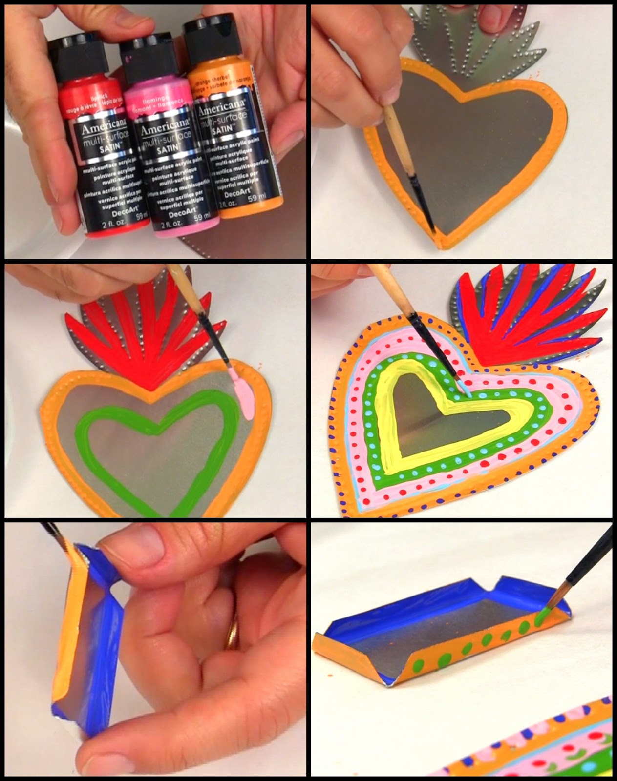 Mark Montano Mexican Tin Folk Art DIY