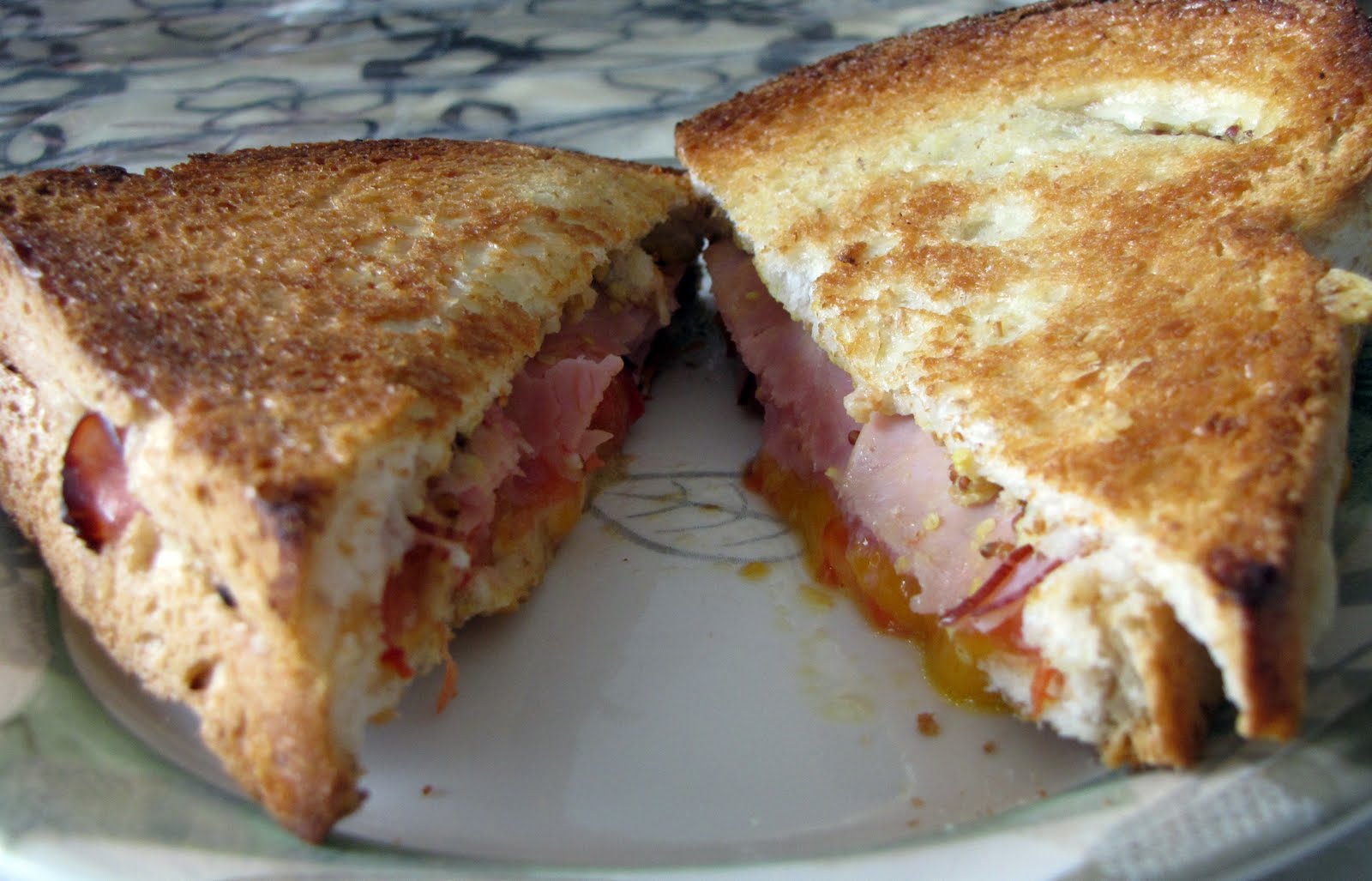 Homemaking Pilgrim Oven Toasted Ham & Cheese Sandwich