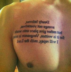 Scripture Tattoos, Tattooing, Tattoos