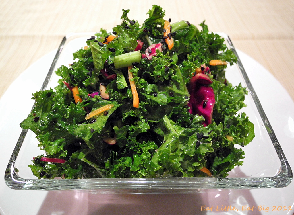 Recipe for Asian Kale Salad Eat Little, Eat Big