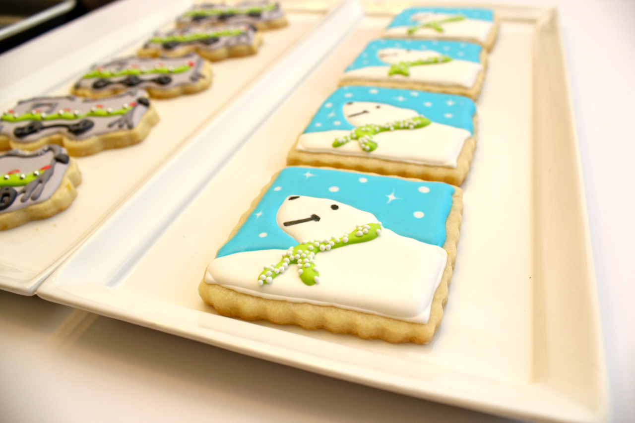 Cookiepops Blog Polar Express Cookies Cute Polar Bear and Polar