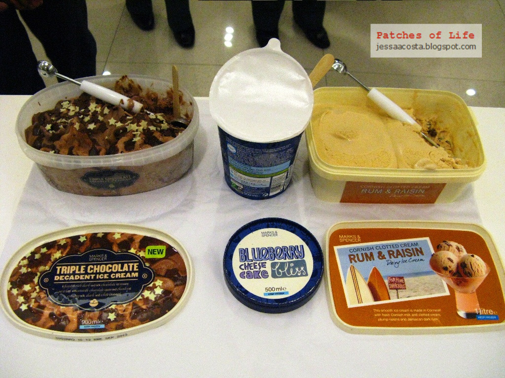 Marks&Spencer Ice Cream Tasting Experience! Patches of Life