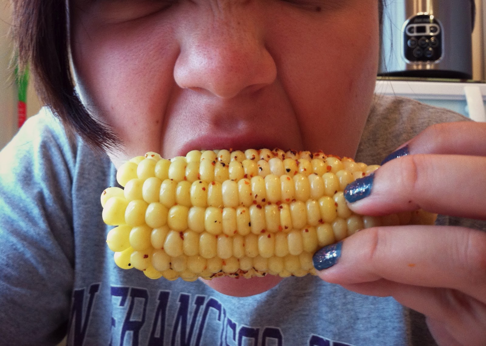 Thoughts Collected corn + tajin seasoning