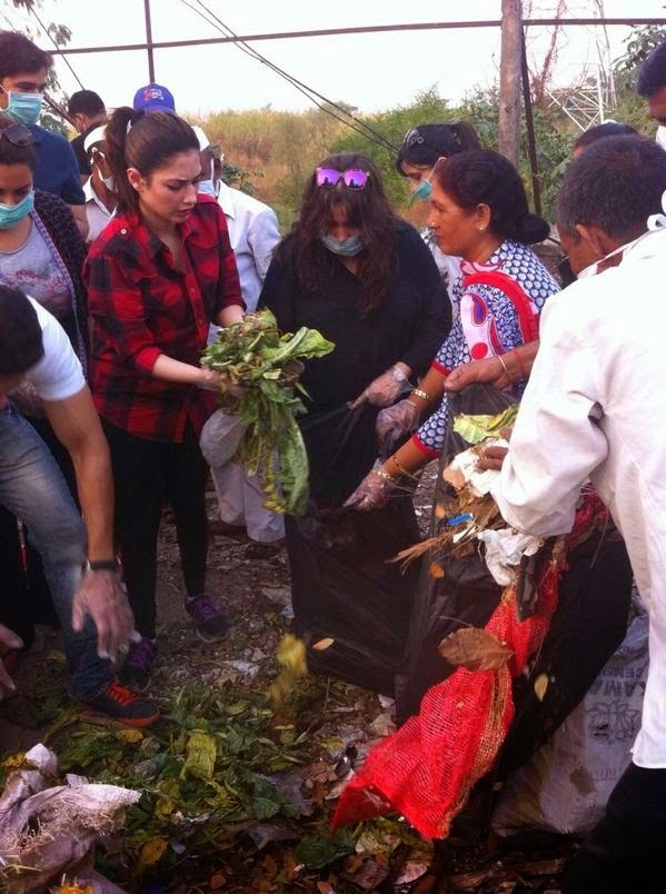 Tamanna Swatch bharath Program Photos Tamanna Swatch bharath Program Photos