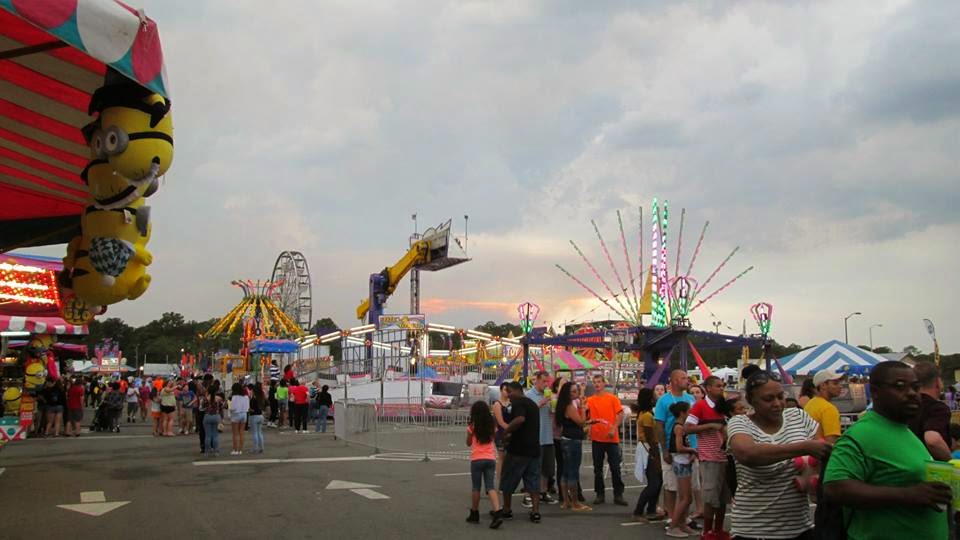 Carnival Chasing Deggeller Attractions at the Fort Bragg Fair