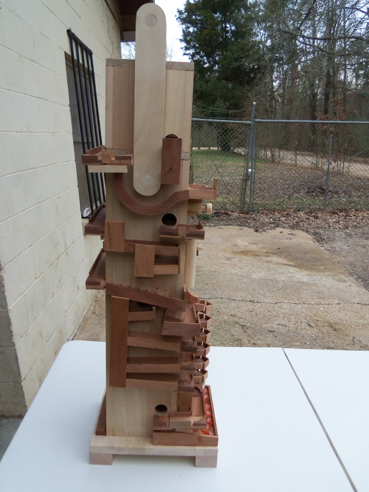 WDDSr Fine Woodworks The Marble Tower