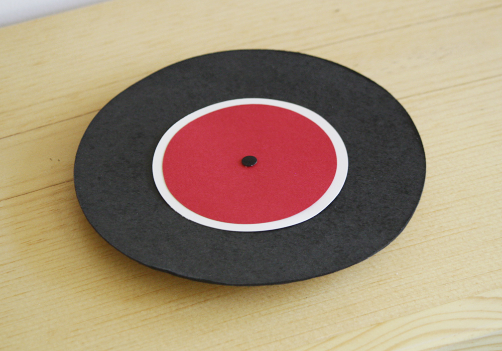 Please Note DIY Record Player Jewelry Box