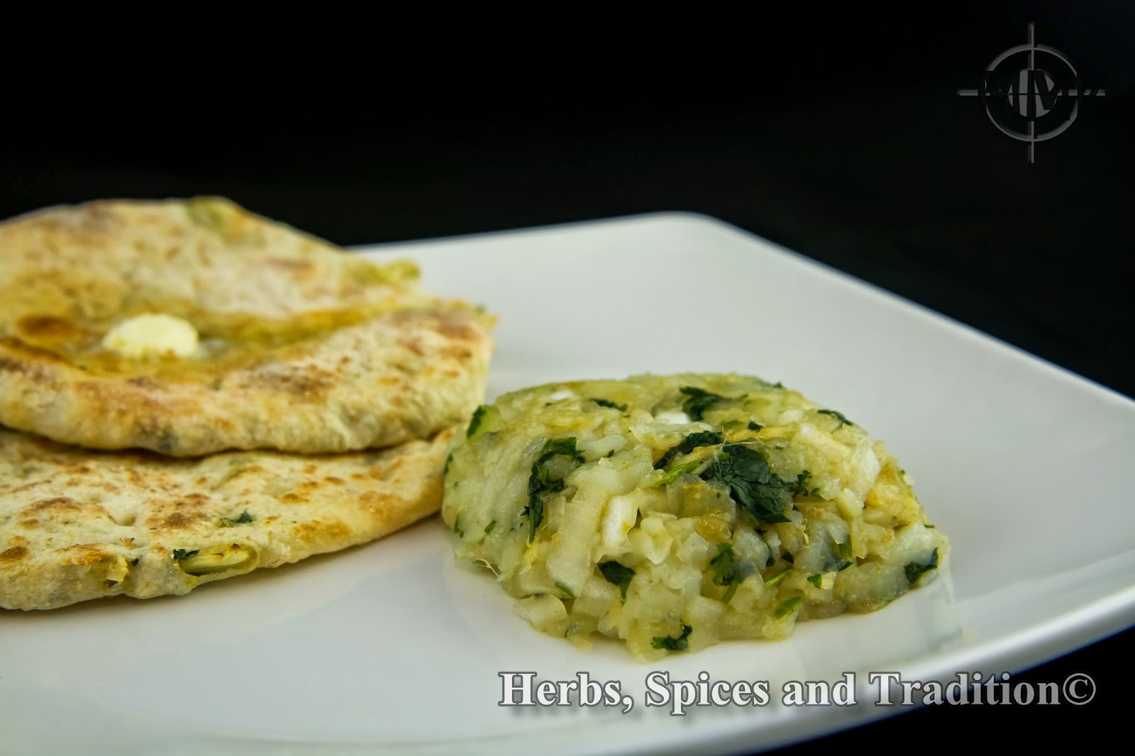 Herbs, Spices and Tradition TANDOORI NAAN (STUFFED WITH POTATOES AND