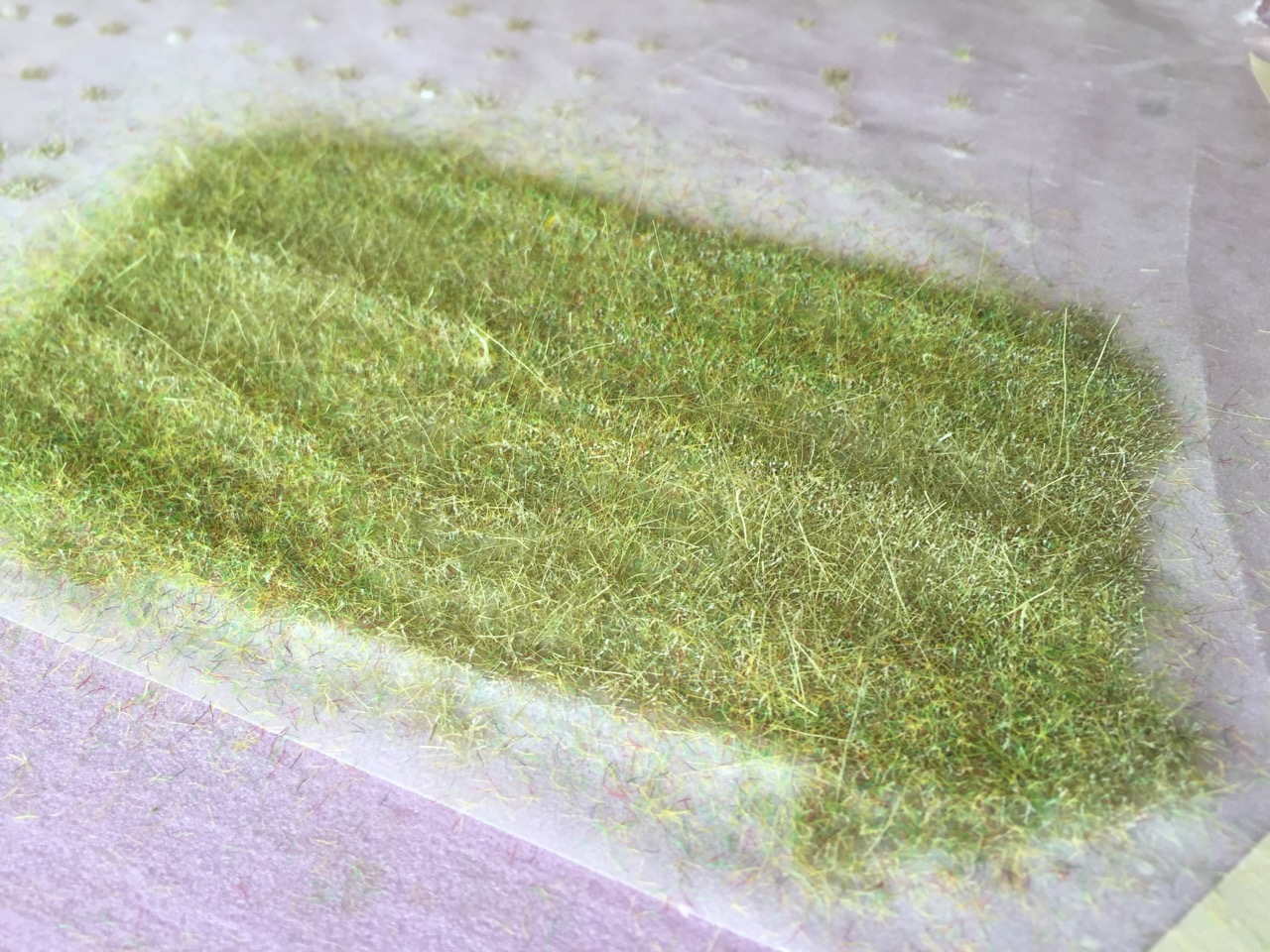Artificial grass static