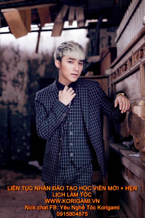 KIỂU TÓC SƠN TÙNG M-TP, HOT BOY, NHUỘM BẠCH KIM, NAM CA SỸ, ĐẸP TRAI, SƠN TÙNG MTP