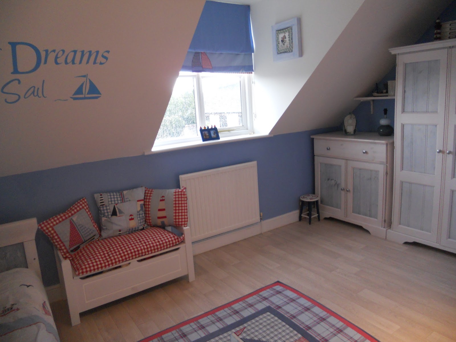 Making It As Mum Nautical boat bedroom on a budget recycling and upcyling