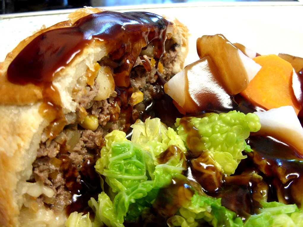 Jenny Eatwell's Rhubarb & Ginger Jamie Oliver's Minced Beef Wellington